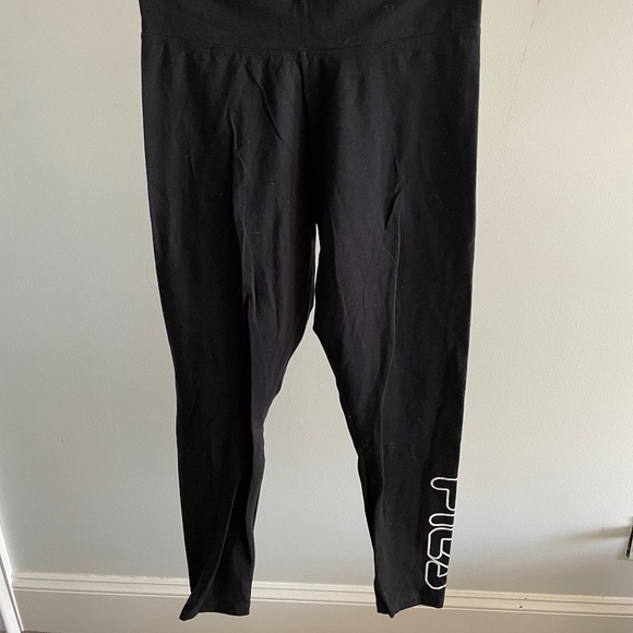 FILA Leggings with Logo - Picture 1 of 4